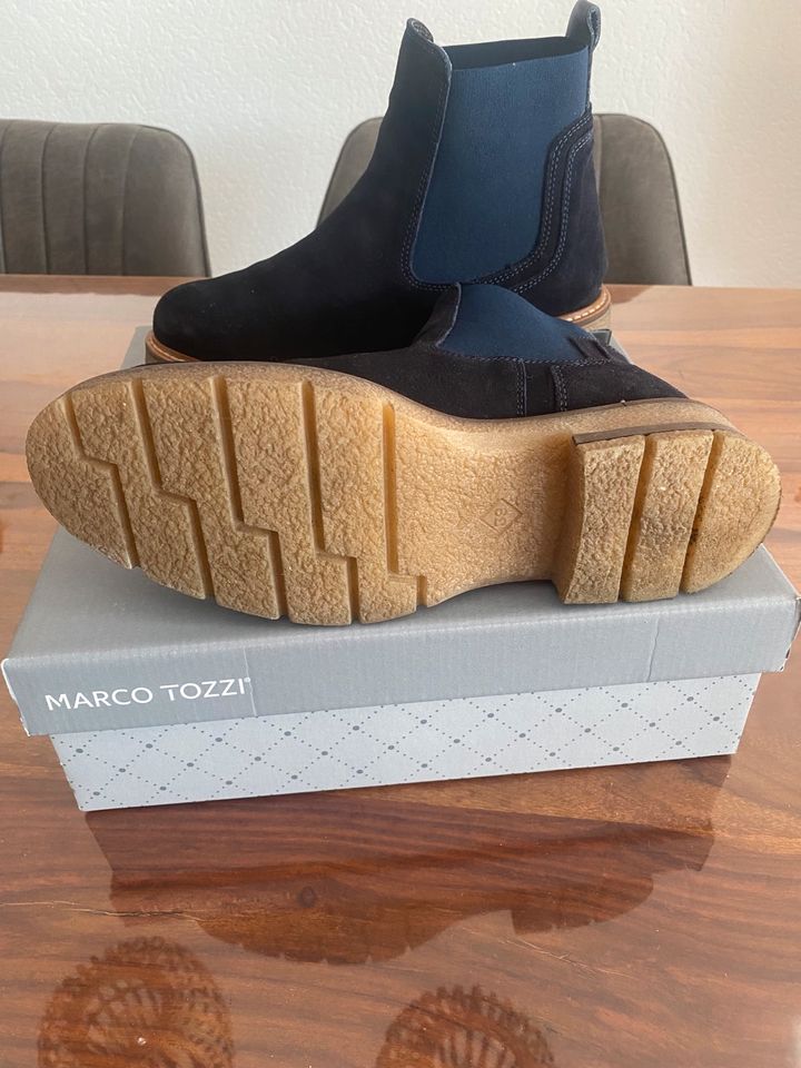 Marco Tozzi Stiefelette Chelsea Boots in Ratingen