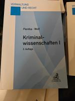 Kriminalwissenschaften I+II Pientka, Wolf Nordrhein-Westfalen - Kreuztal Vorschau