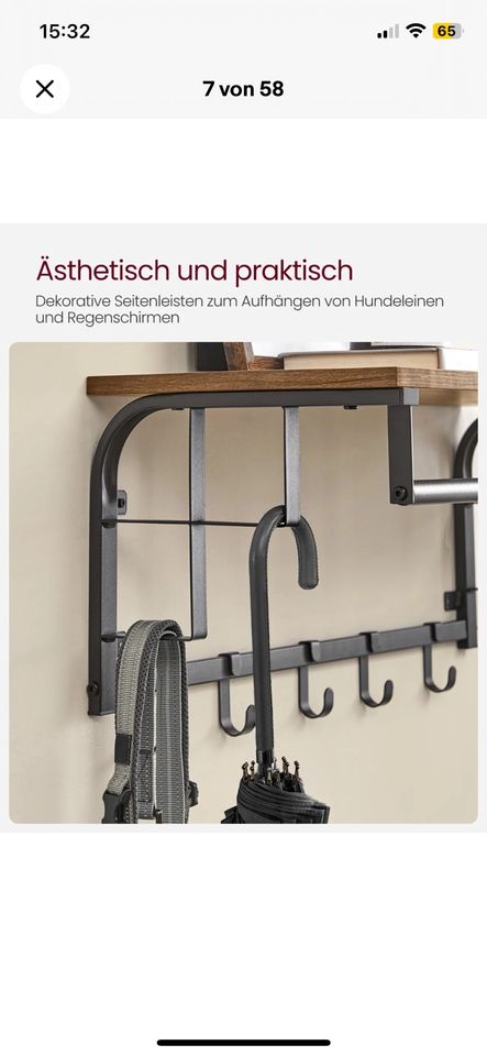 Wandgarderobe, Versch. Farben u. Größen, NEUWARE, 34€* in Köln