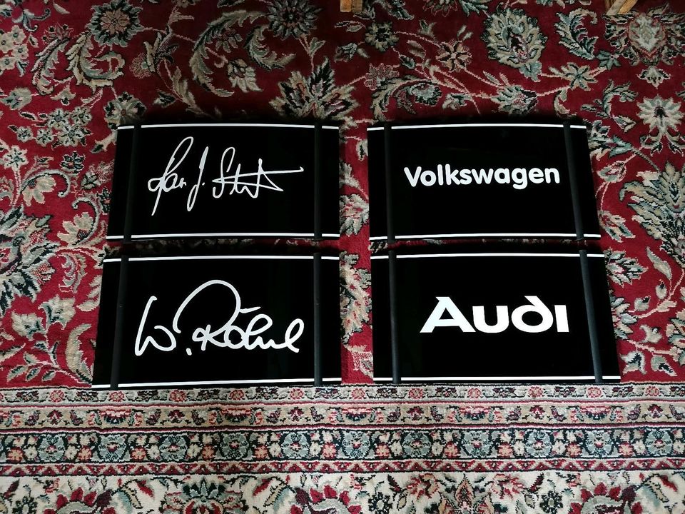 Audi, Volkswagen, VW, Walter Röhrl Deko, Bilder in Lübbenau (Spreewald)