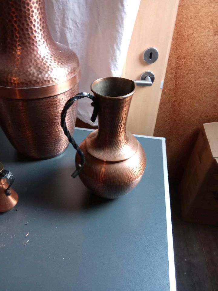 Im Auftrag,5 Kupfer Vasen für 30euro lesen in Siegen