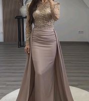 Abendkleid kleid söz nisan schleppe Pailletten nude beige S 36 Berlin - Mitte Vorschau