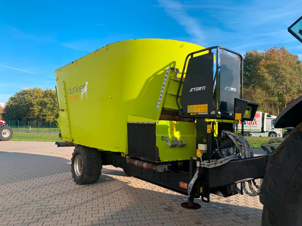 Storti Futtermischwagen Dunker T2 180 gebraucht in Sulingen