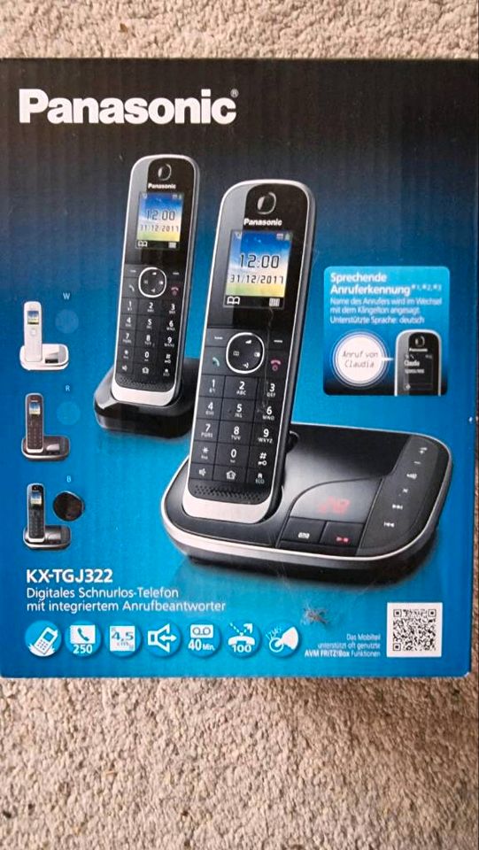 Panasonic Festnetztelefon KX-TGJ322 Babyphone in Dinkelscherben