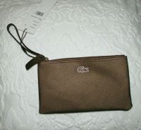 LACOSTE Clutch Bag Bronze PU SPLIT und COW LEATHER Neu Frankfurt am Main - Bergen-Enkheim Vorschau