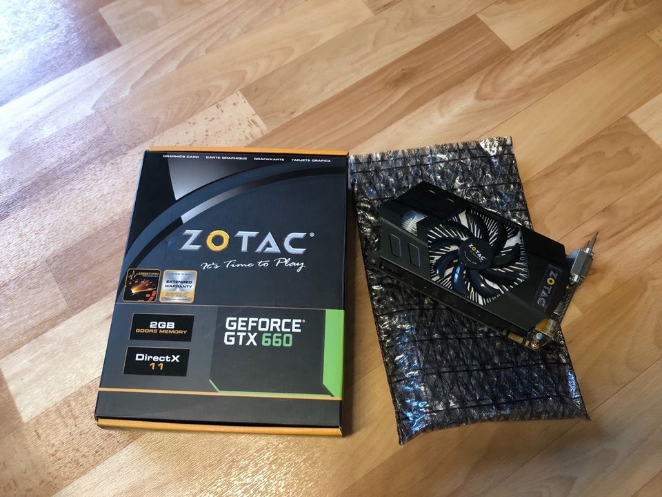 Grafikkarte ZOTAC GeForce GTX 660 Synergy Edition || Gebraucht in Cottbus