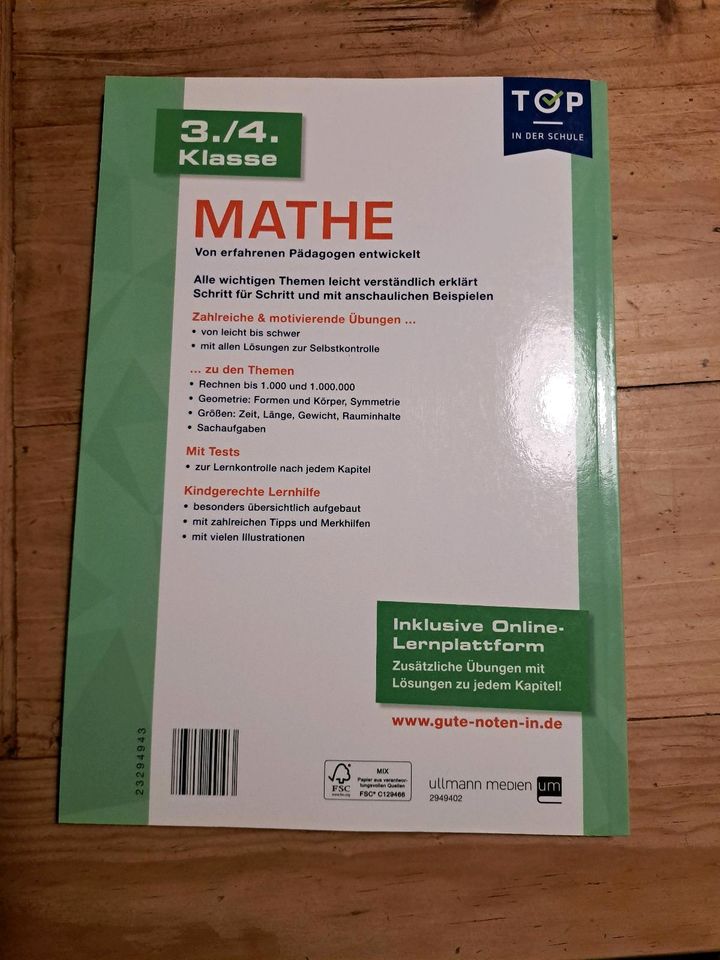 Gute Noten in Mathematik  3./4. Klasse in Karlstein