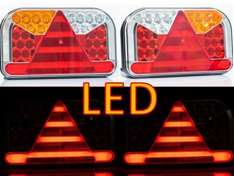 2 LED Rückleuchte Anhänger LED Rücklicht Anhänger Bajonett 5 PIN in Bayern  - Regensburg, Nutzfahrzeugteile & Zubehör