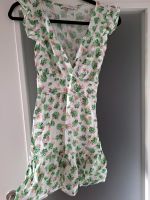 Sommerkleid Kleid pull&bear weiß grün kurz xs Nordrhein-Westfalen - Büren Vorschau