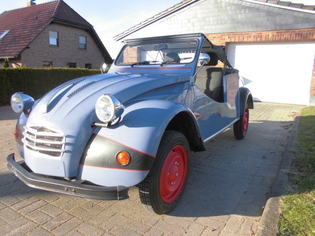 Ente 2CV Cabrio Roadster Buggy Entenmacher 1. Hd 30tsd Rockabilly in Neukloster