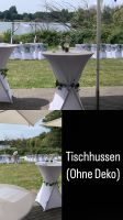 8x Stehtischhussen, weiß, 80er Durchmesser Nordrhein-Westfalen - Wassenberg Vorschau