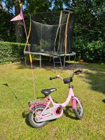 Schönes pinkes Lillifee-Fahrrad mit Stützrädern und Fähnchen Berlin - Lichterfelde Vorschau
