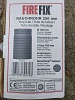 Rauchrohr Dm: 150mm L 250mm Niedersachsen - Edemissen Vorschau