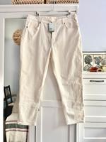 Mom Jeans High Waist creme / buttermilch  Gr. 48 Hessen - Kelsterbach Vorschau