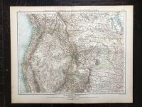Alte XXL Landkarte um 1900: USA Nordwesten u südwestl. Kanada München - Altstadt-Lehel Vorschau