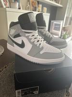 Air Jordan 1 Mid - 43 - Smoke Grey/White-Anthracite Rheinland-Pfalz - Harxheim Vorschau