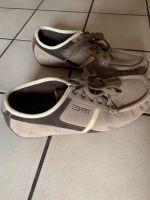 Esprit Wildleder Schuhe beige/braun Gr 40 wNEU Baden-Württemberg - Plankstadt Vorschau