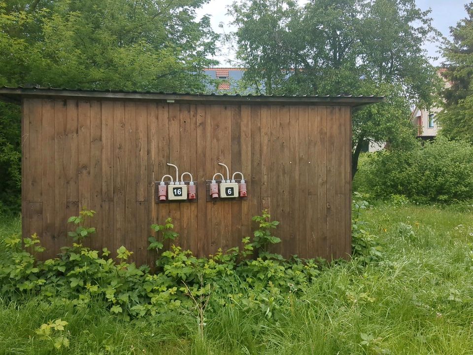 Verkaufsstand Imbissbude, Blockhaus Marktstand in Sietow