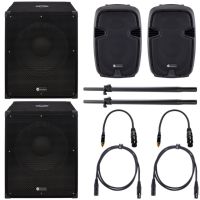 Vermietung Musik Anlage inkl. 2 Subwoofer | 3.200 Watt Bluetooth Dresden - Mickten Vorschau