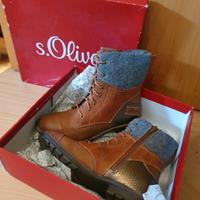 ANGEBOT*Neue S Oliver boots Stiefeletten gr 36 ovp Braun mit Filz Hessen - Lorsch Vorschau