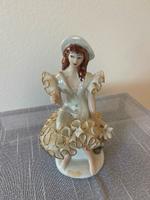 Porzellanfigur Frau sitzend Baden-Württemberg - Karlsruhe Vorschau