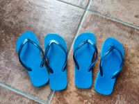 Badelatschen*Badeschuhe*Gr. 35/36*Olaian*Zehentrenner*Flip Flops Sachsen - Weinböhla Vorschau