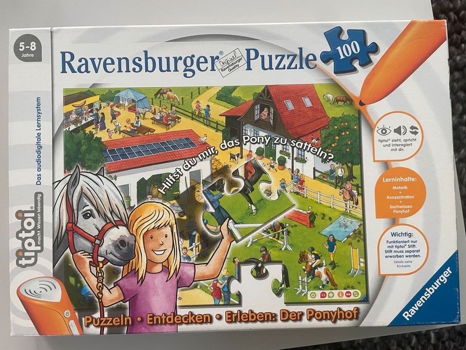 Ravensburger TipToi Puzzle Reiterhof 100 Teile 5-8 Jahre in Hamburg