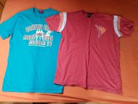 2x Vintage T Shirt mit Print M Y2K Surf Niedersachsen - Garbsen Vorschau