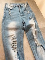 Skinny Jeans High Waist Ripped Jeans Shein Gr XXS , 32 Bayern - Röhrnbach Vorschau