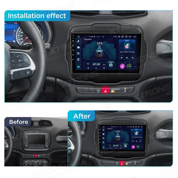 Android Autoradio IXP92RGJ Jeep Renegade 8GB+128GB in Burghausen