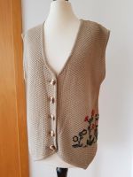 Trachtenstrickweste,bestickt,HH-knöpfe,Gr.42,beige München - Milbertshofen - Am Hart Vorschau