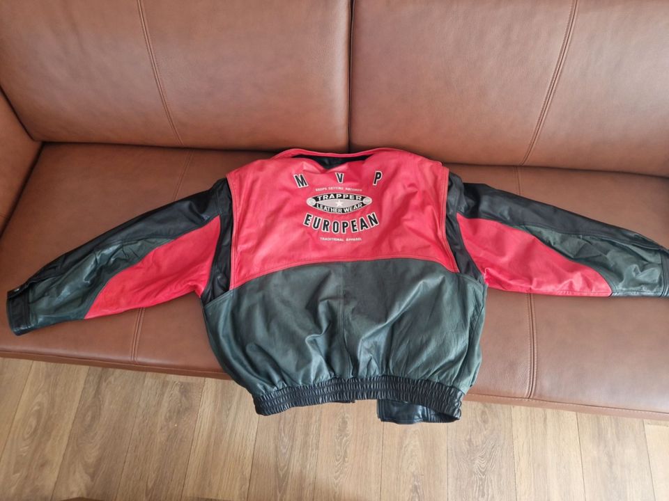 MVP EUROPEAN Trapper Leatherwear Lederjacke, Gr. 52, GUT in Paderborn