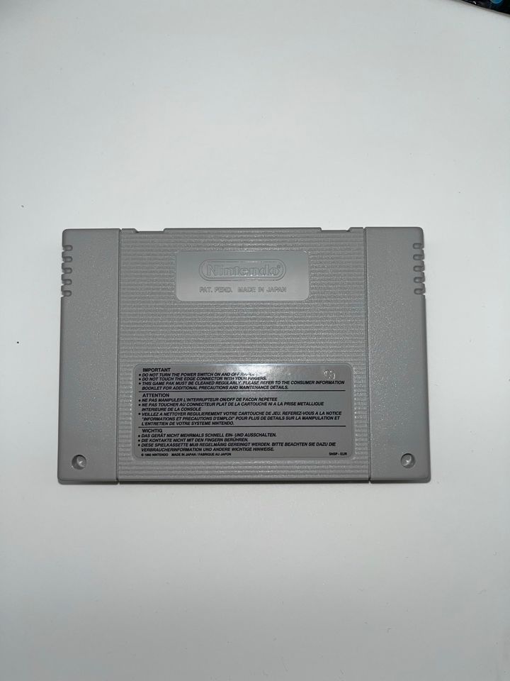 Super Nintendo Snes F-Zero Ovp Spiel in Wegscheid