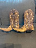 Westernboots Rancho Schlangenlederimitat, wie neu Bayern - Teublitz Vorschau