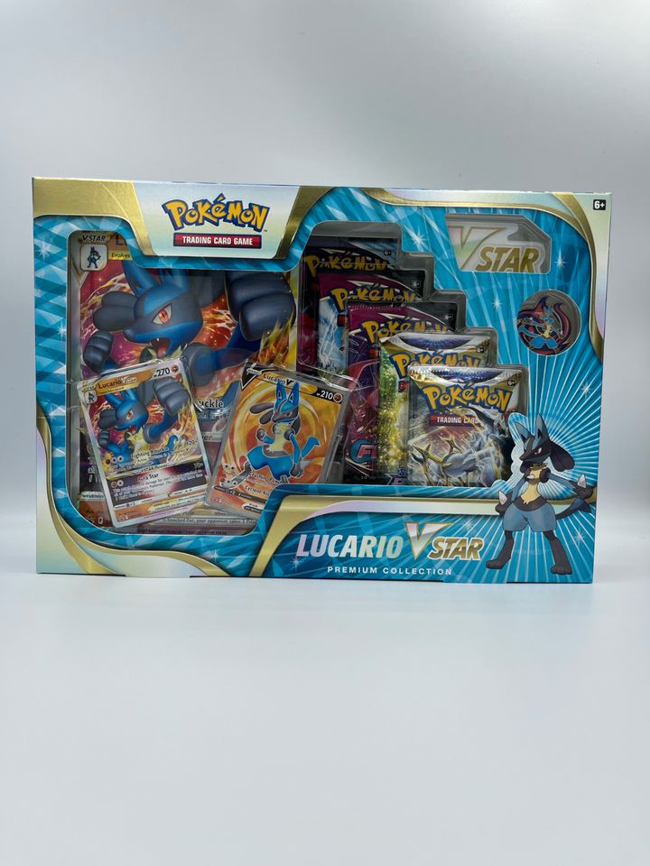 Pokemon Karten Lucario VSTAR Premium Collection Englisch Neu OVP in Flensburg