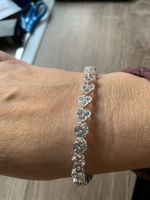 Armband Glitzer Herzen neu Modeschmuck Silber Stuttgart - Stuttgart-Nord Vorschau