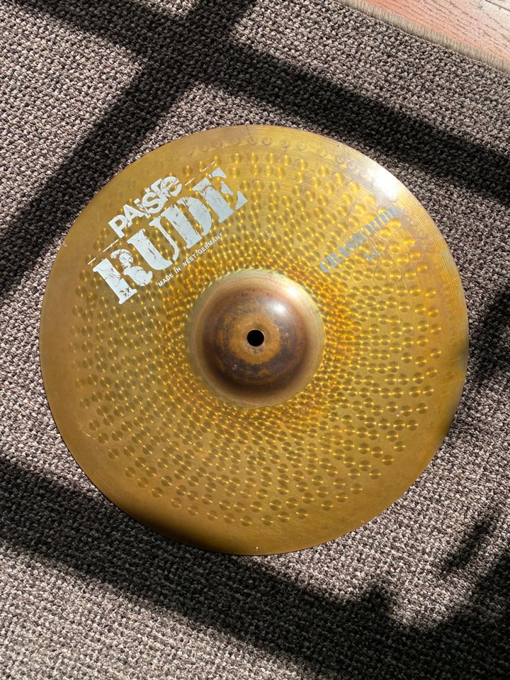 Paiste Rude Crash/Ride 14" Vintage 1980 in Köln