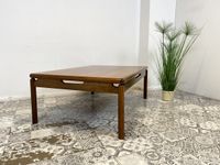 WMK Hochwertiger und sehr gut erhaltener großer und niedriger Mid-Century Couchtisch in Nußbaum von Opal Möbel # Wohnzimmertisch Coffee Table Vintage 60er 70er Design # Lieferung möglich Friedrichshain-Kreuzberg - Friedrichshain Vorschau