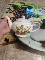 Porzellan Teekanne mit Sieb Bayern - Marktoberdorf Vorschau