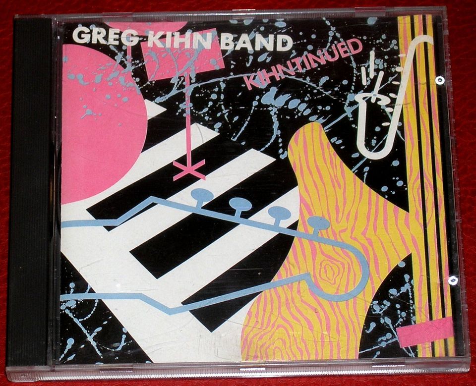 GREG KIHN CD "KIHNTINUED" BESERKLEY LINE 1987 SEHR SELTEN in Neuss