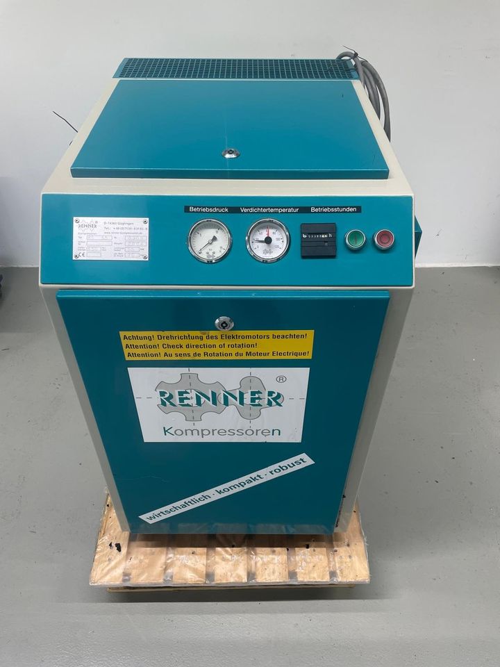 RENNER RS5,5 Schraubenkompressor Druckluftkompressor Kompressor in Eislingen (Fils)