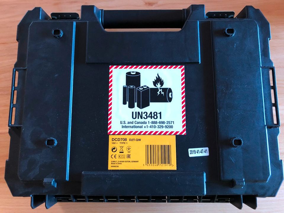 Dewalt TSTAK Koffer Werkzeugkoffer leer NEUwertig in Gründau