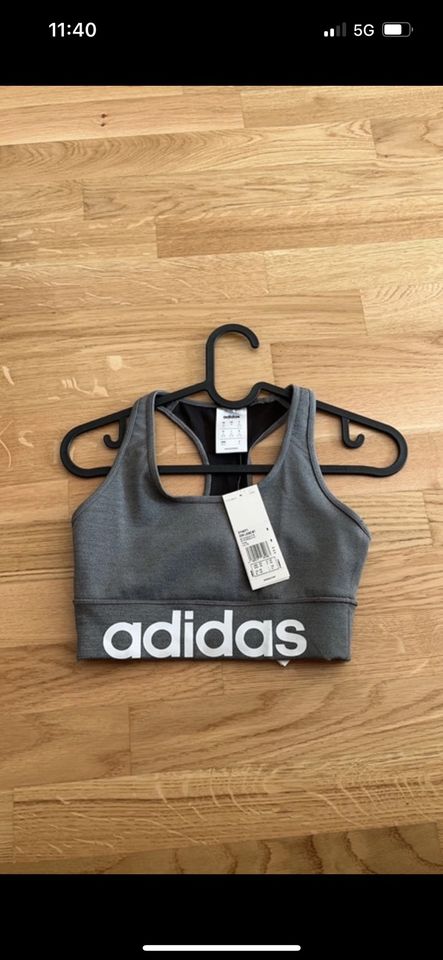 Adidas Sport BH grau XS neu in Hannover