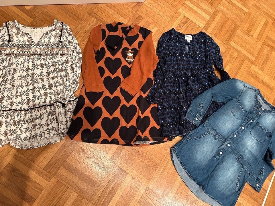 Kleider 110 Zara handmade hema Paket od einzeln jeanskleid in Bochum