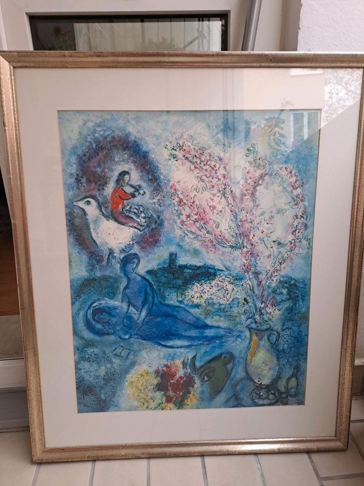 Marc Chagall Kunstdruck Die mandelbäume in München