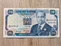 Geldschein 20 twenty Shilling Kenia 1990 Brandenburg - Woltersdorf Vorschau