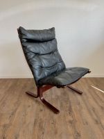 Siesta Sessel Leder schwarz Ingmar Relling Vintage Mid Century Stuttgart - Untertürkheim Vorschau