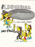 Farbsiebdruck Udo Lindenberg "Zeppelin-Ich mach mein Ding" Kreis Ostholstein - Grömitz Vorschau