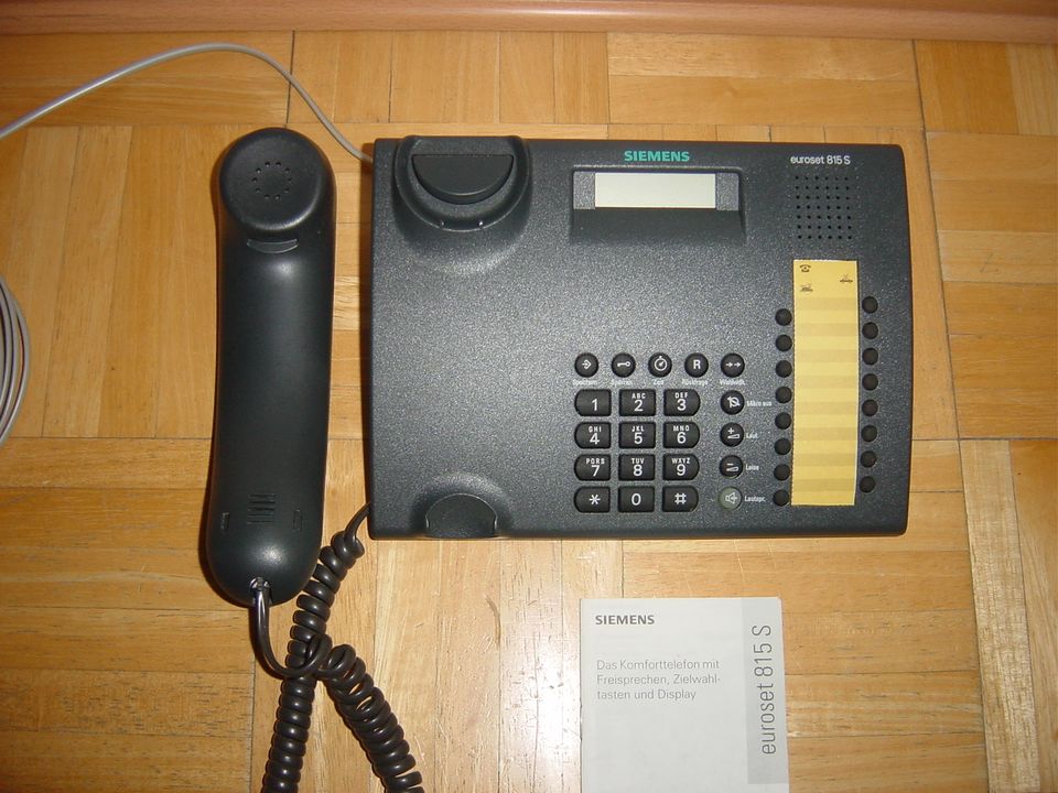 Siemens Euroset 815 S,Komforttelefon,Display,Freisprechen,Anleitu in Stuttgart