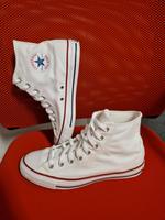 Chucks, Gr. 42, weiß, wie neu, inklusive Versand Sachsen - Gornsdorf Vorschau